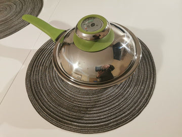 AMC Premium System Pfanne 20 cm 1,3 L mit Deckel und Visiotherm - Produktbild 3 | potoria.de