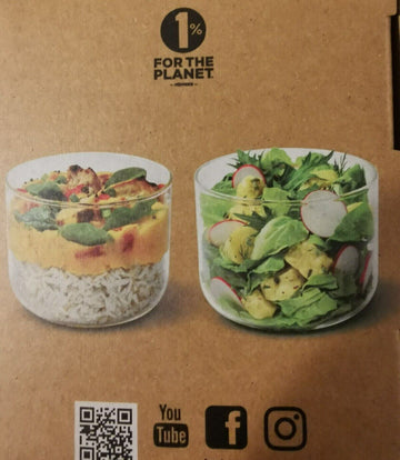 AMC Stilvolle Lunchbox aus Glas: Frische für unterwegs - Produktbild 3 | potoria.de