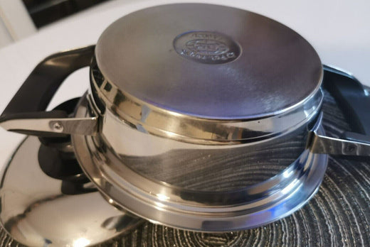 AMC Topf 16 cm, 1,3 Liter, 4 cm hoch + Deckel Kochtopf - Produktbild 6 | potoria.de