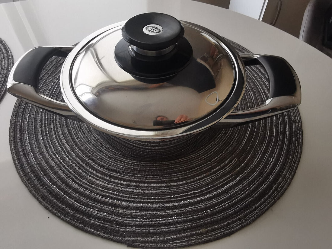 AMC Topf 16 cm, Tiefe 6 cm, 1,3 Liter, mit Deckel Induktion - Produktbild 1 | potoria.de