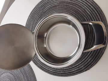 AMC Topf 16 cm, Tiefe 6 cm, 1,3 Liter, mit Deckel Induktion - Produktbild 2 | potoria.de