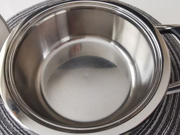 AMC Topf 16 cm, Tiefe 6 cm, 1,3 Liter, mit Deckel Induktion - Produktbild 3 | potoria.de