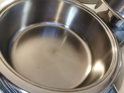 AMC Topf 2,3 Liter 20 cm und Tiefe 7 cm + Siebtopf Induktion - Produktbild 4 | potoria.de