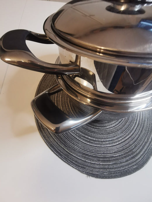 AMC Topf 2,3 Liter 20 cm und Tiefe 7 cm + Siebtopf Induktion - Produktbild 8 | potoria.de