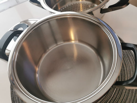 AMC Topf 20 cm, 2,3 L + Deckel und Sieb Topf - Produktbild 7 | potoria.de
