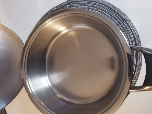 AMC Topf 24 cm, 3,5 Liter, Tiefe 8 cm, mit Deckel, Induktion - Produktbild 2 | potoria.de