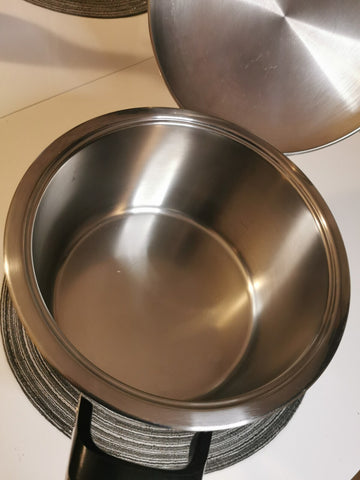 AMC Topf 6,5 Liter 24 cm und Tiefe 14 cm Mit Visiotherm - Produktbild 2 | potoria.de