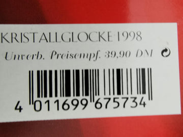 Hutschenreuther 4011699675734 Weihnachtsglocke 1998 - Produktbild 3 | potoria.de