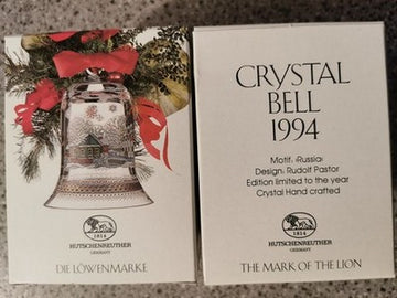 Hutschenreuther Kristallglas Weihnachtsglocke 1994 - Produktbild 1 | potoria.de