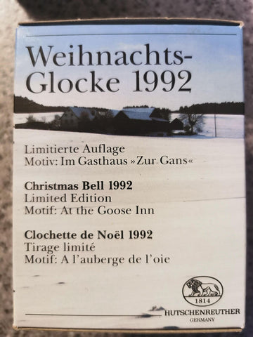 Hutschenreuther Porzellan Weihnachtsglocke 1992 - Produktbild 3 | potoria.de