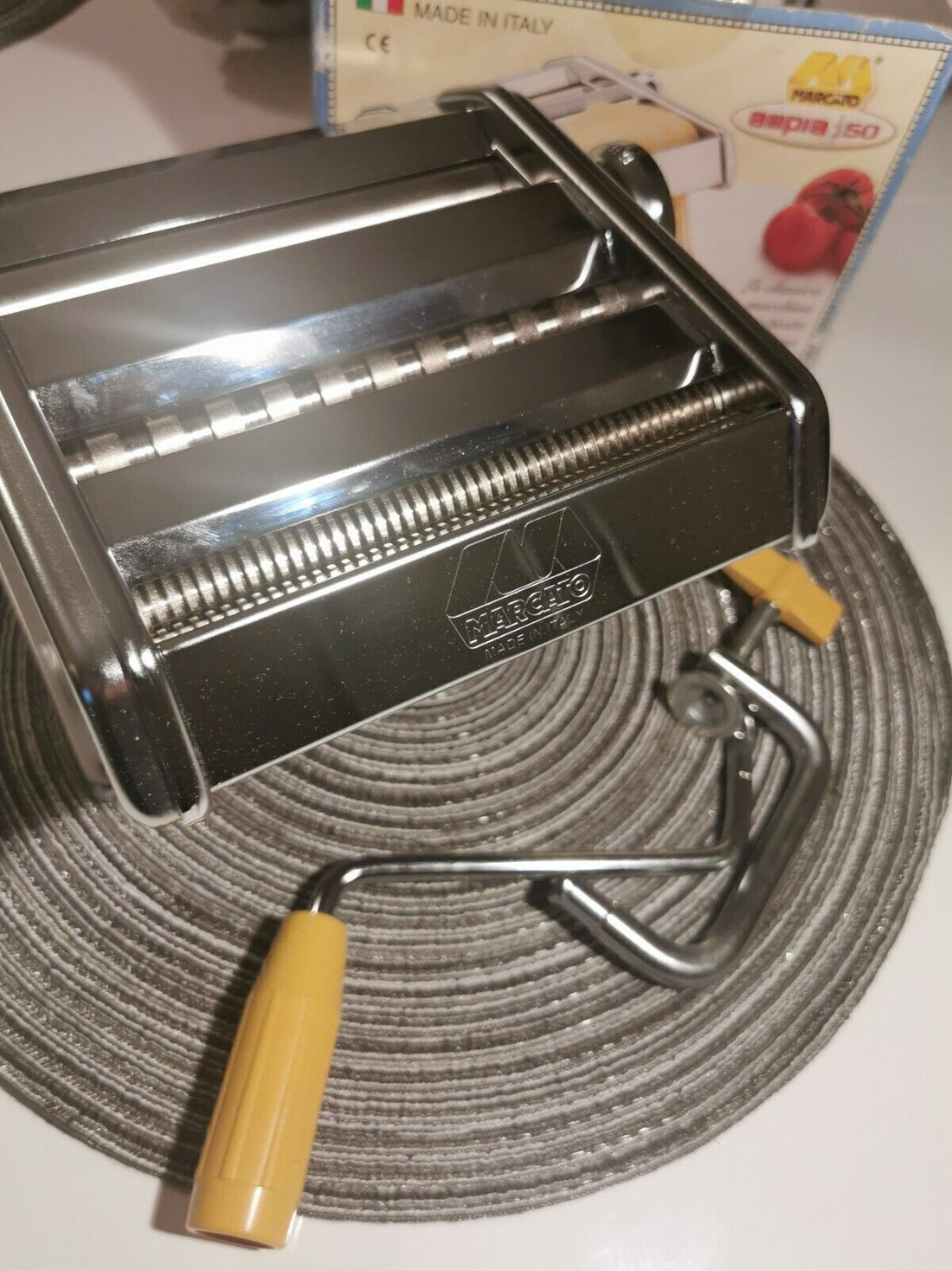 Nudelmaschine Edelstahl Marcato Multipast Atlas 150 mm Deluxe Pasta - Produktbild 1 | potoria.de